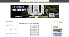 Desktop Screenshot of hannibalfreelibrary.org